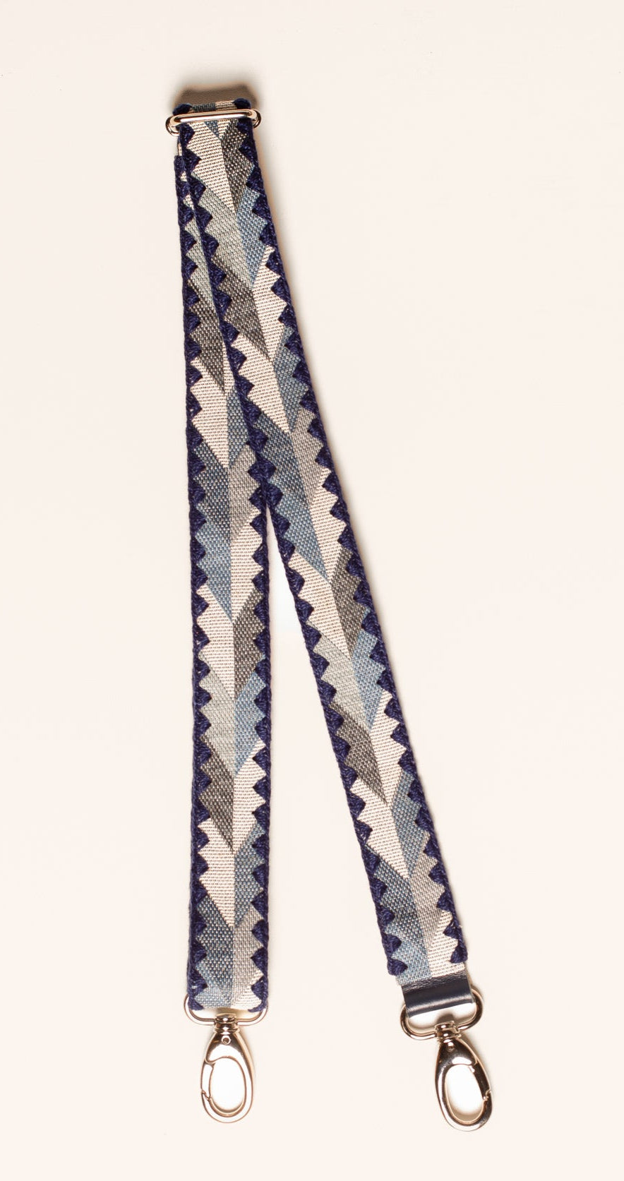 Alça Lukey Slim - Crochê Azul Marinho