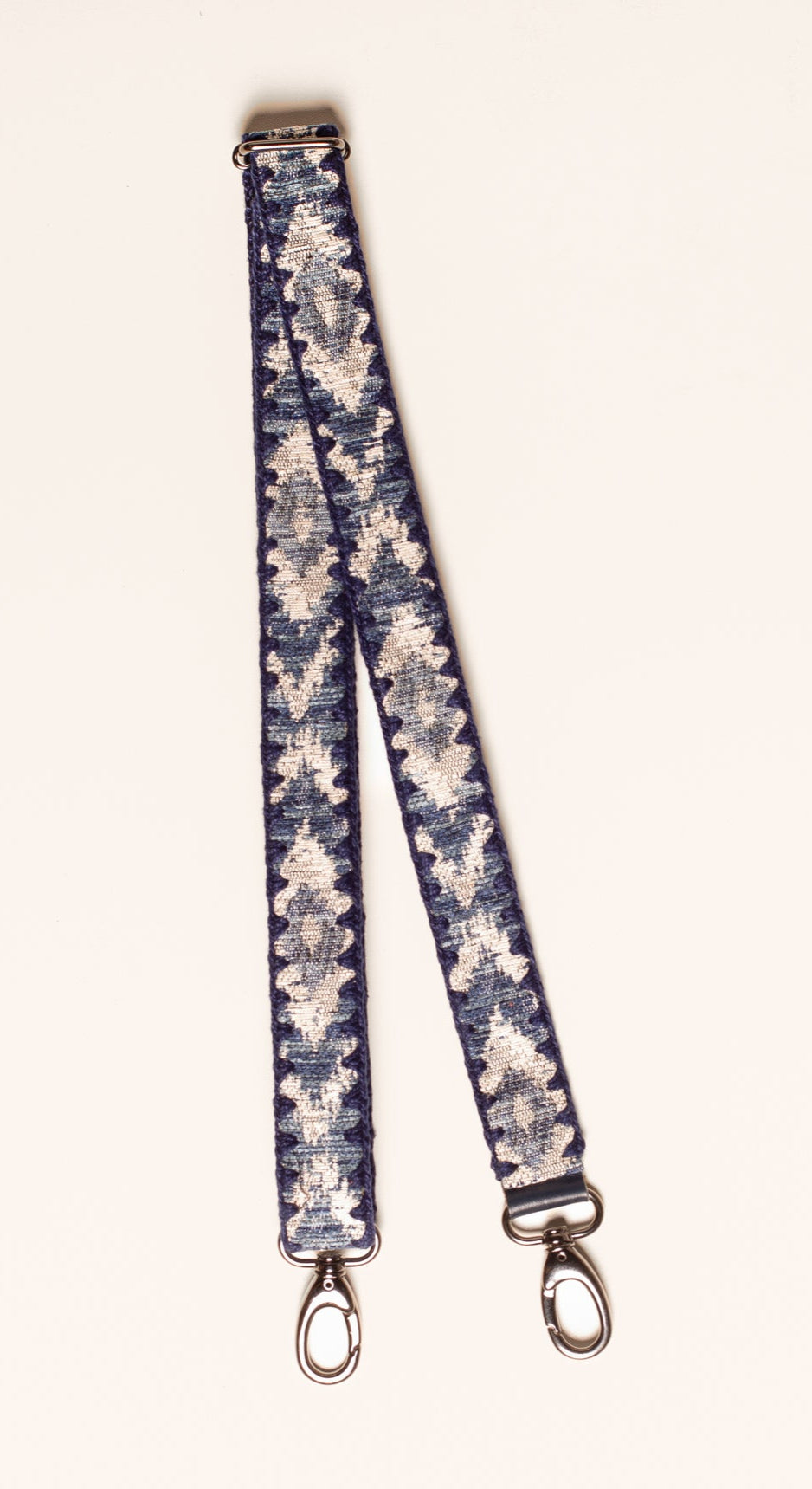 Alça Lukey Slim - Crochê Azul Marinho
