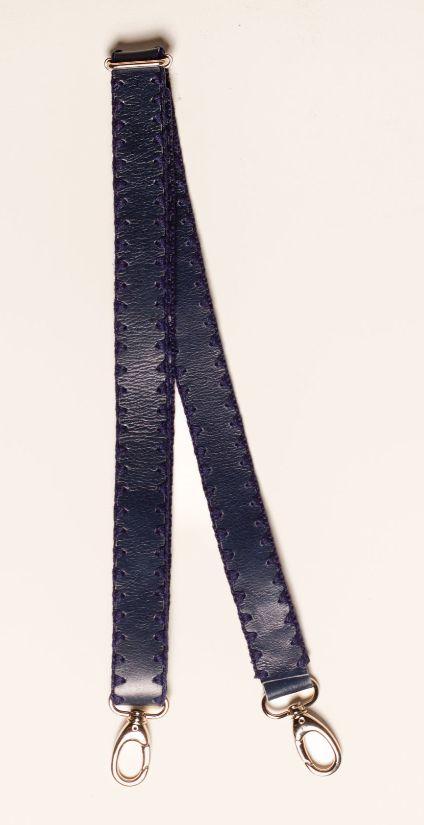 Alça Lukey Slim - Crochê Azul Marinho