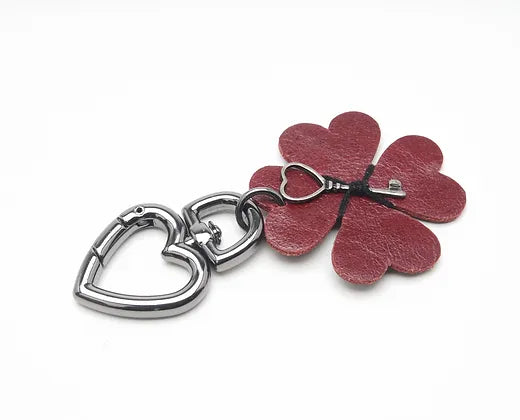 Bag Charm Trevo (Prateado)