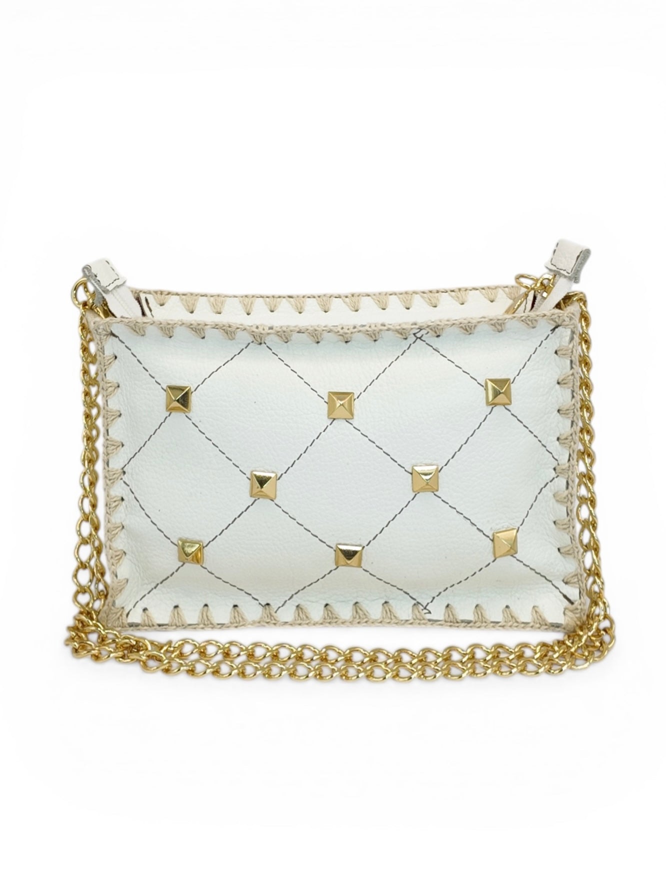 Bolsa Mari Spike + Alça de corrente