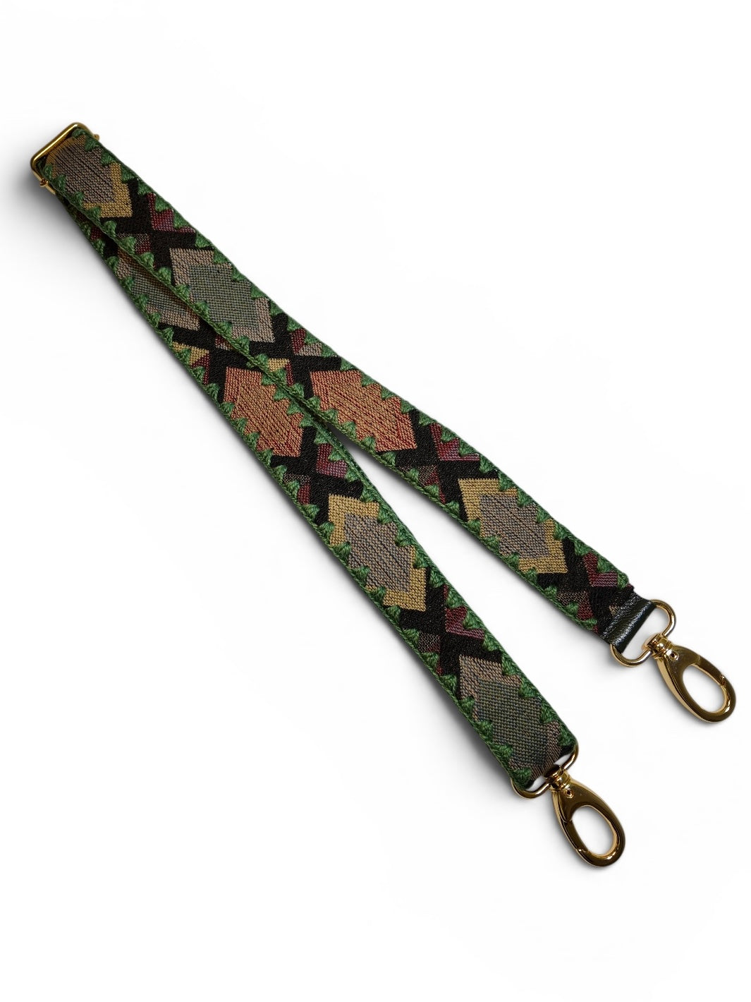 Alça Lukey Slim - Crochê Verde