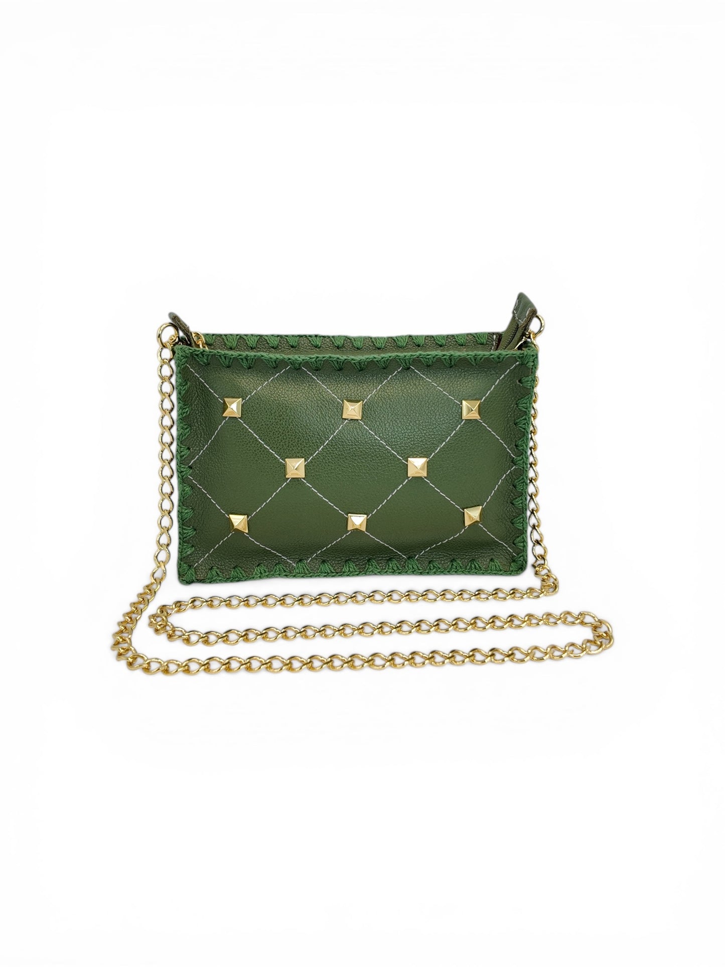 Bolsa Mari Spike + Alça de corrente