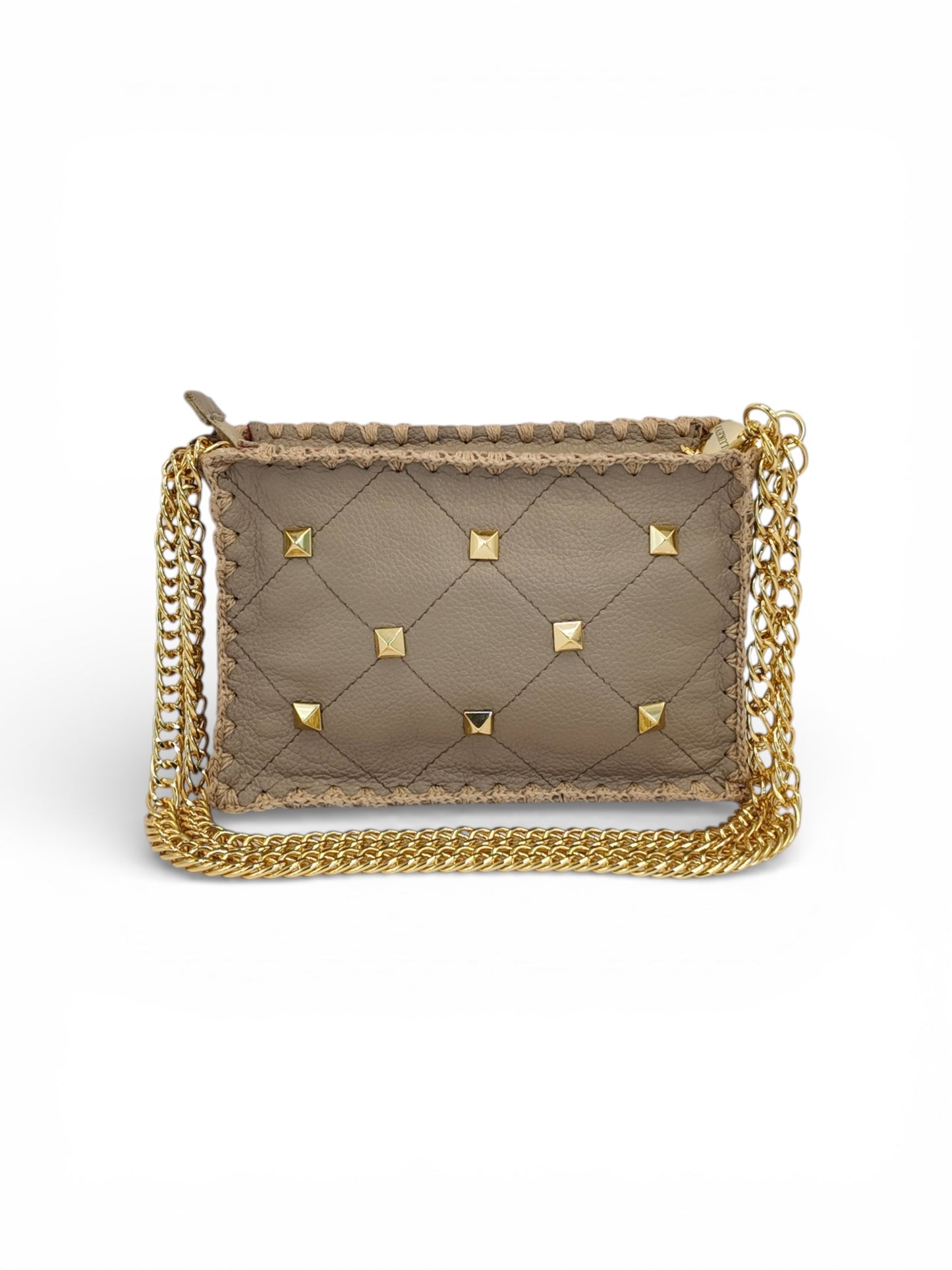 Bolsa Mari Spike + Alça de Corrente Dupla