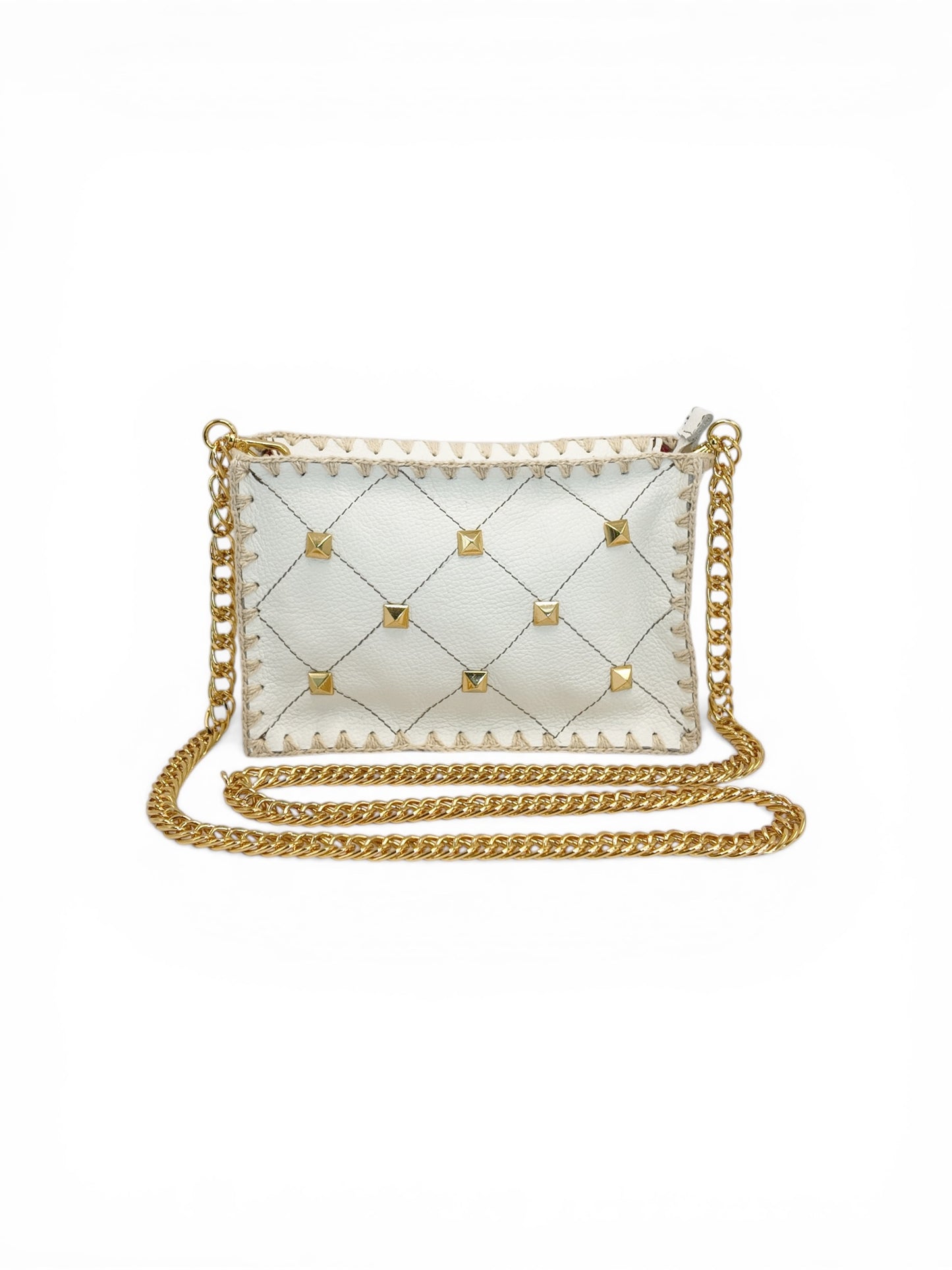 Bolsa Mari Spike + Alça de Corrente Dupla
