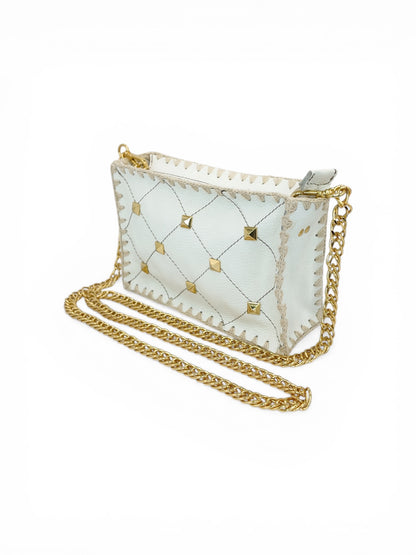 Bolsa Mari Spike + Alça de Corrente Dupla
