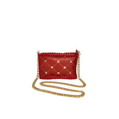 Bolsa Mari Spike + Alça de Corrente Dupla