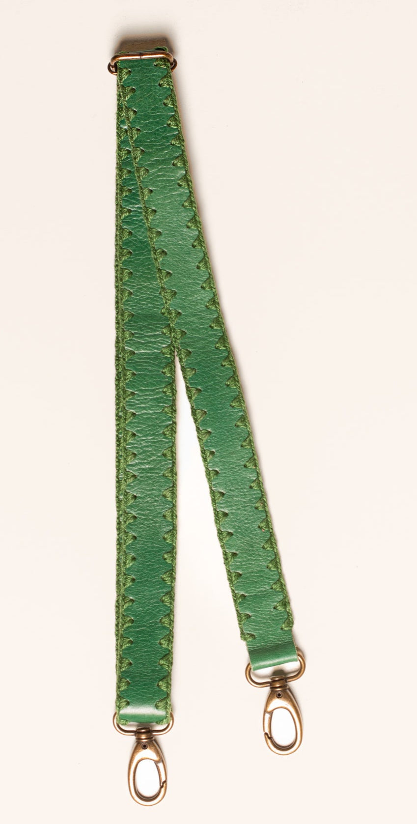 Alça Lukey Slim - Crochê Verde