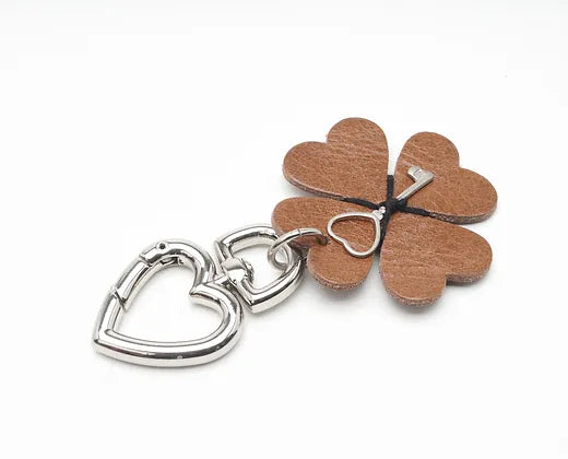 Bag Charm Trevo (Prateado)