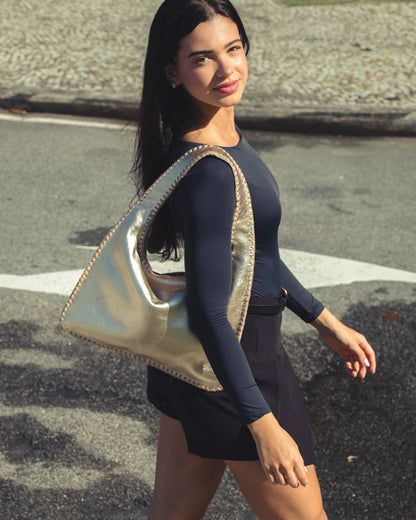Bolsa Aline Metalizada