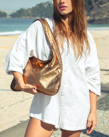 Bolsa Aline Metalizada